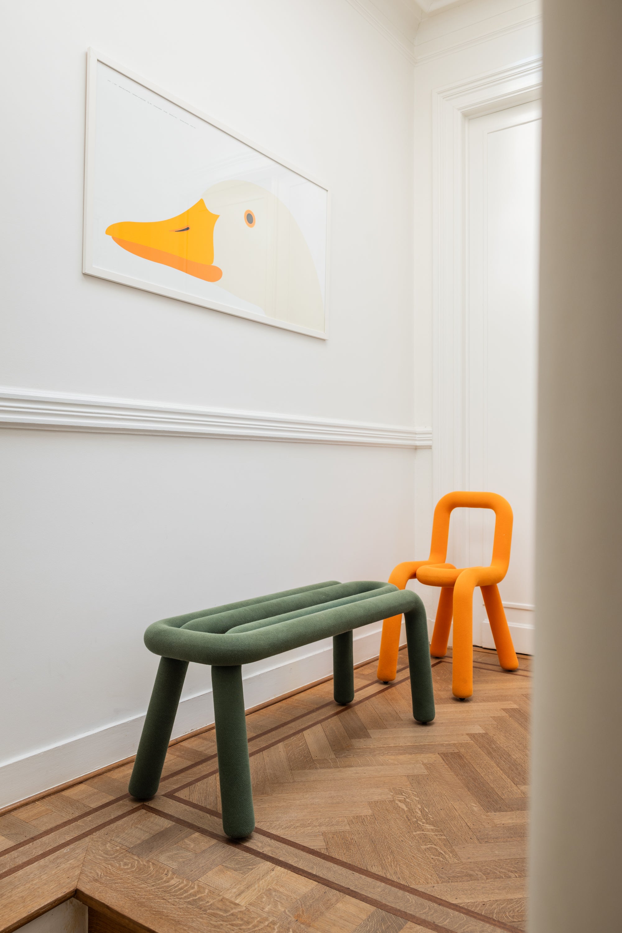 Bold stoel van Moustache